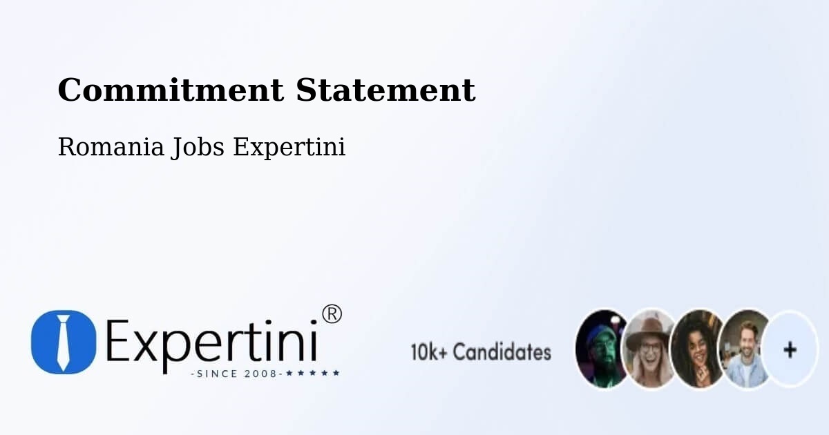 Corporate Commitment – Comuna Vinderei - Romania Jobs Expertini