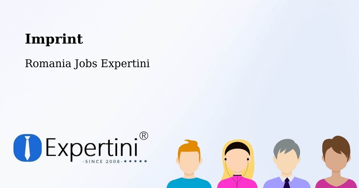 Imprint – Comuna Vinderei - Romania Jobs Expertini