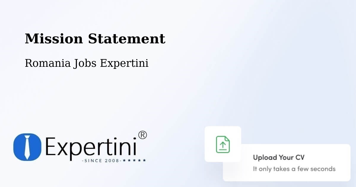 Corporate Mission – Comuna Vinderei - Romania Jobs Expertini